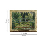 The Water Lilies by Claude Monet Art Frame Pin - Museum Souvenir Fine Art Lapel Pin